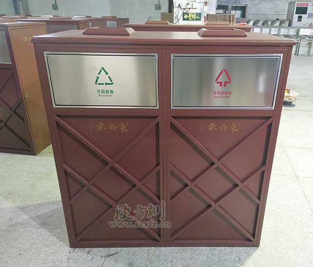 欣方圳街道户外垃圾桶 清洁千年古街东西巷