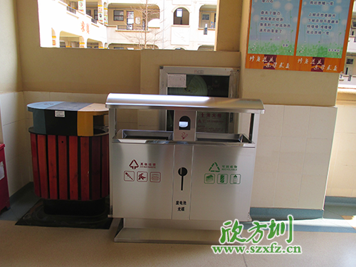 欣方圳不锈钢垃圾桶再度中标珠海