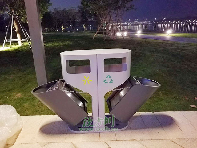 三亚联手钢制垃圾桶厂家 打造全国文明城市