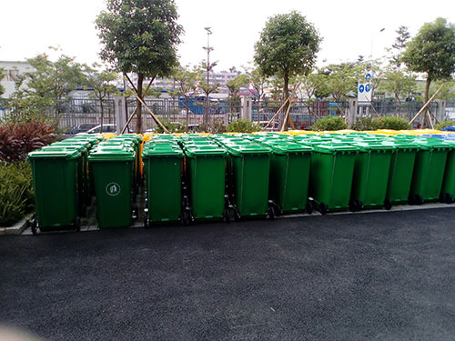 欣方圳塑料垃圾箱更好的服务市政城市卫生