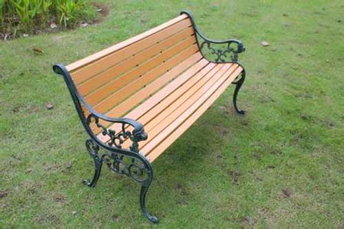 景區(qū)公園必備的景觀設(shè)施鋼木垃圾箱、與園林椅