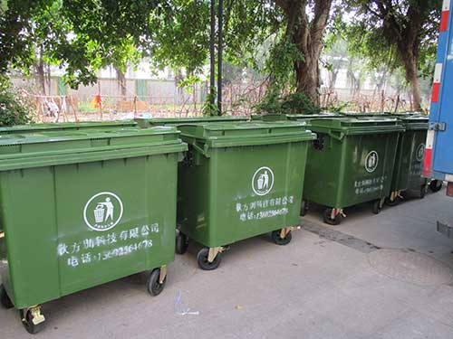 欣方圳环卫垃圾车清洁珠海城市街道
