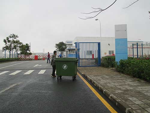 欣方圳环卫垃圾车清洁珠海城市街道