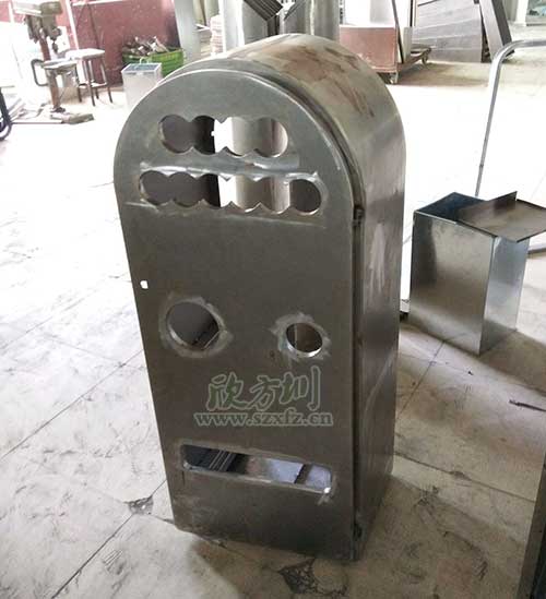 钢制垃圾桶加工中如何防止构件焊接变形？