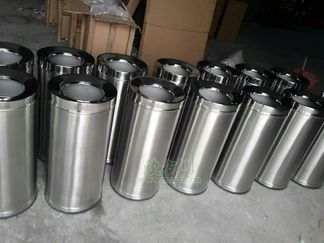 欣方圳不锈钢果皮箱 提升贵阳商场环境