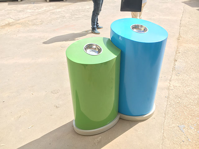  欣方圳环保分类垃圾桶 安家云南昆明城市广场