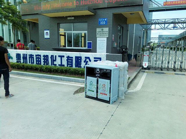惠州街道上新欣方圳玻璃钢仿大理石垃圾桶