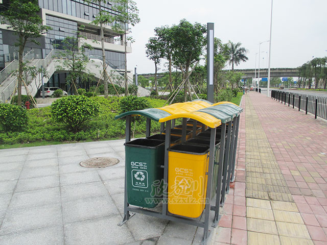 欣方圳玻璃钢垃圾桶 市政环卫部门的首选