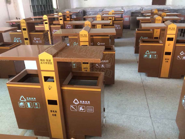 烤漆垃圾桶生产工艺？与喷漆垃圾桶区别