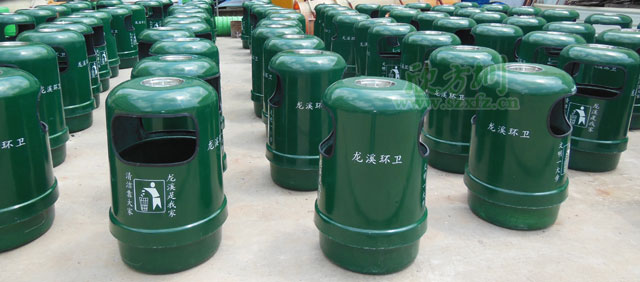 玻璃钢果皮箱-欣方圳玻璃钢果皮箱垃圾桶厂家