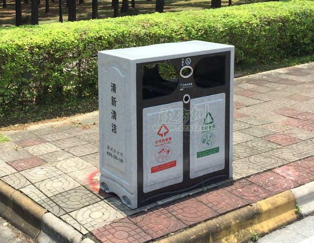 玻璃钢垃圾桶耐潮耐腐蚀 专为沿海城市打造