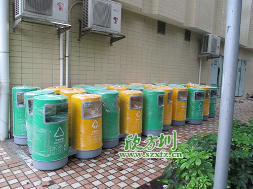珠海小区玻璃钢垃圾桶，有保障的玻璃钢分类垃圾桶