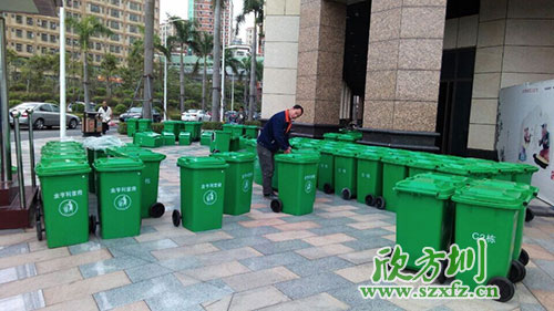 欣方圳塑料环保垃圾桶，天津市场销量倍增