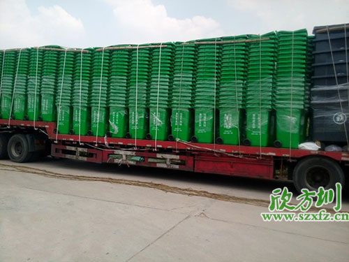 欣方圳塑料环保垃圾桶，天津市场销量倍增