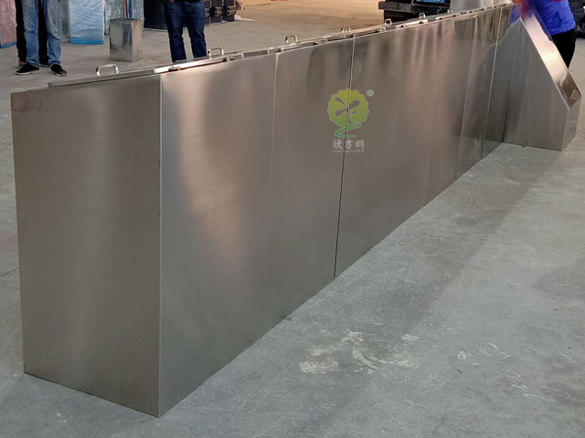 不锈钢冲孔社区垃圾分类收集站