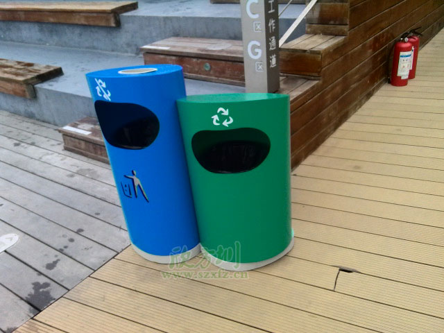  欣方圳环保分类垃圾桶 安家云南昆明城市广场
