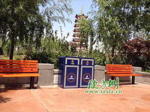 户外分类彩绘垃圾桶什么品牌好？欣方圳为您推荐