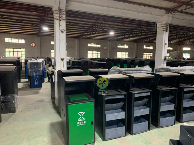 深圳2020新款集中分类投放点生活垃圾收集容器