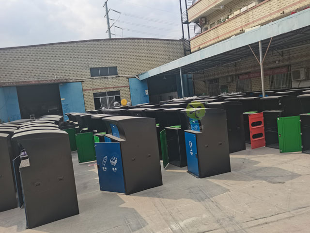 深圳2020新款垃圾分类投放点生活垃圾收集容器
