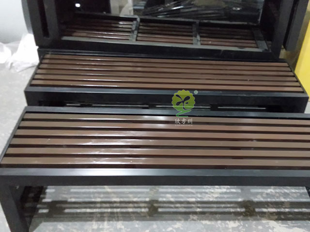 无靠背园林椅