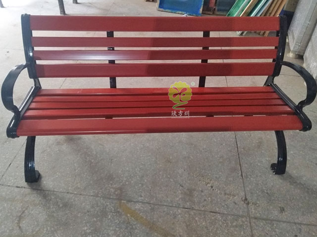 有靠背园林椅