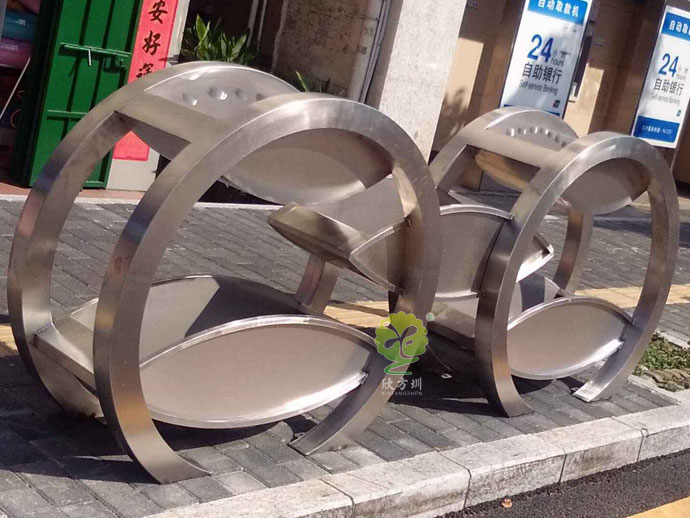 不锈钢立体花箱城市街道户外景观花箱定制厂家