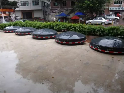 地埋式垃圾桶，环卫家族新成员