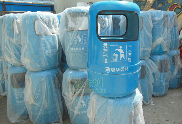 玻璃钢果皮箱-欣方圳玻璃钢果皮箱垃圾桶厂家