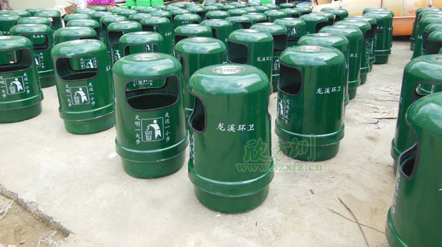 玻璃钢果皮箱-欣方圳玻璃钢果皮箱垃圾桶厂家