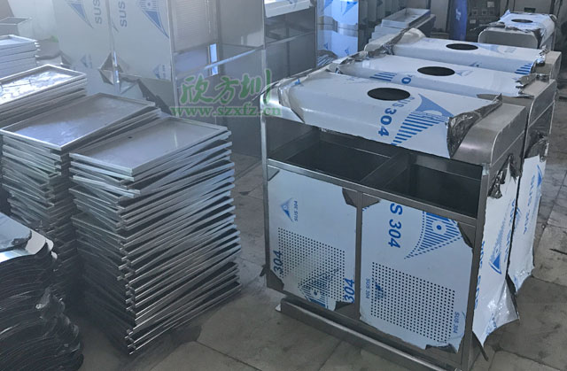 看不锈钢垃圾桶厂家是怎么加工制作的