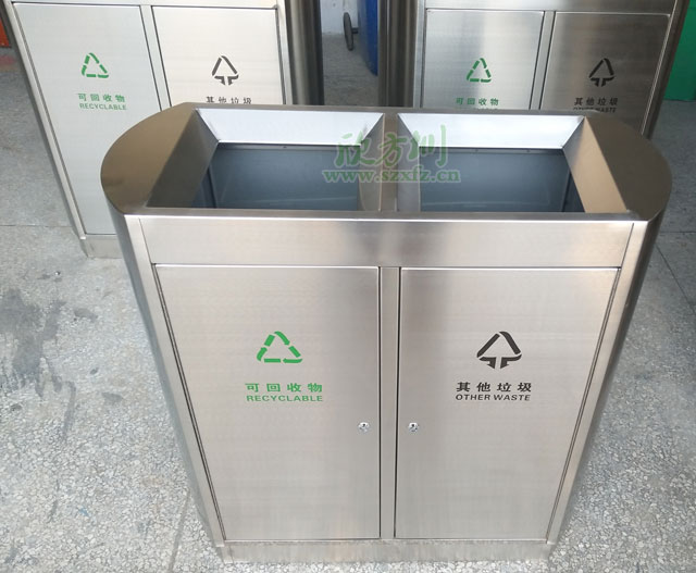 苏州商贸城不锈钢垃圾桶厂家品质有保障
