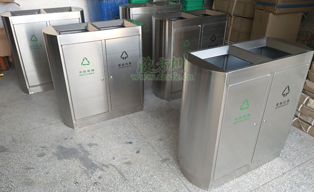 苏州商贸城不锈钢垃圾桶厂家品质有保障