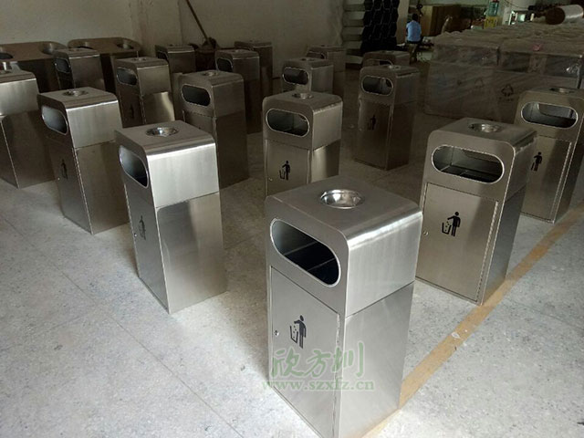 不锈钢上海垃圾桶 就选欣方圳垃圾桶厂家