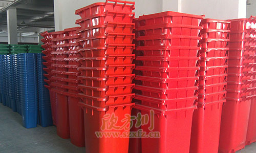 欣方圳垃圾桶厂家塑料垃圾桶的标准工艺流程