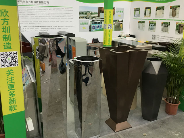2019年广州酒店用品展A区欣方圳垃圾桶厂家等你