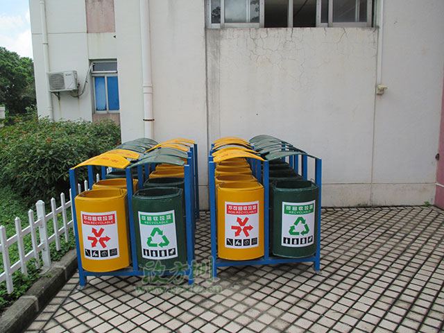 欣方圳玻璃钢垃圾桶 畅销湖北黄冈市场