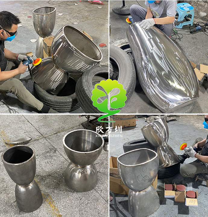 不锈钢模具冲压花盆生产工艺流程
