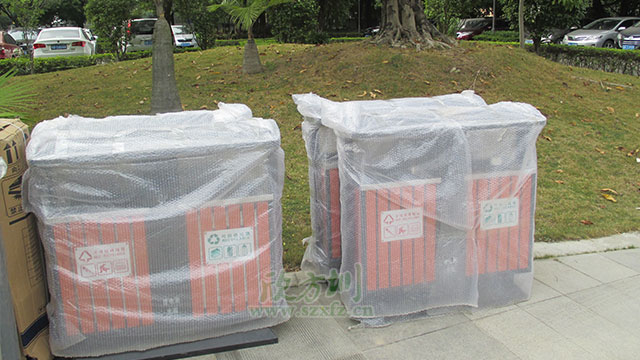 欣方圳垃圾桶厂家 成为湖南株洲房地产用户指定供应商
