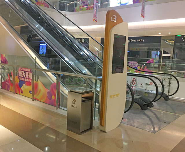 江苏仪征商场室内不锈钢垃圾桶高档美观