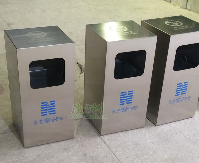 不锈钢果皮箱-欣方圳不锈钢果皮箱垃圾桶厂家