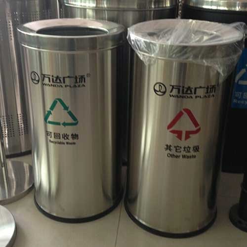 欣方圳不锈钢垃圾箱服务武汉万达