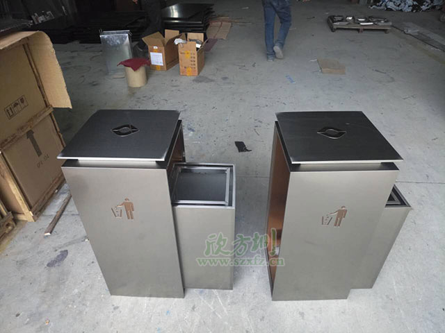 欣方圳不锈钢垃圾桶 专为海南沿海城市而开发